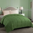 thumbnail image 4 of BNM Classic Down Alternative Comforter, Twin XL, Terrace Green, 4 of 7