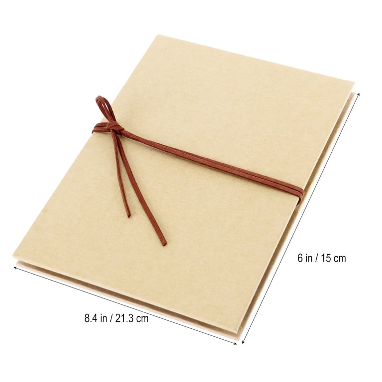 Twdrer 2 Pack Hardcover Photo Albums DIY Scrapbook Albums,Stretchable  Folding Kraft Paper Photos Collection for Wedding Anniversary Valentines  Day