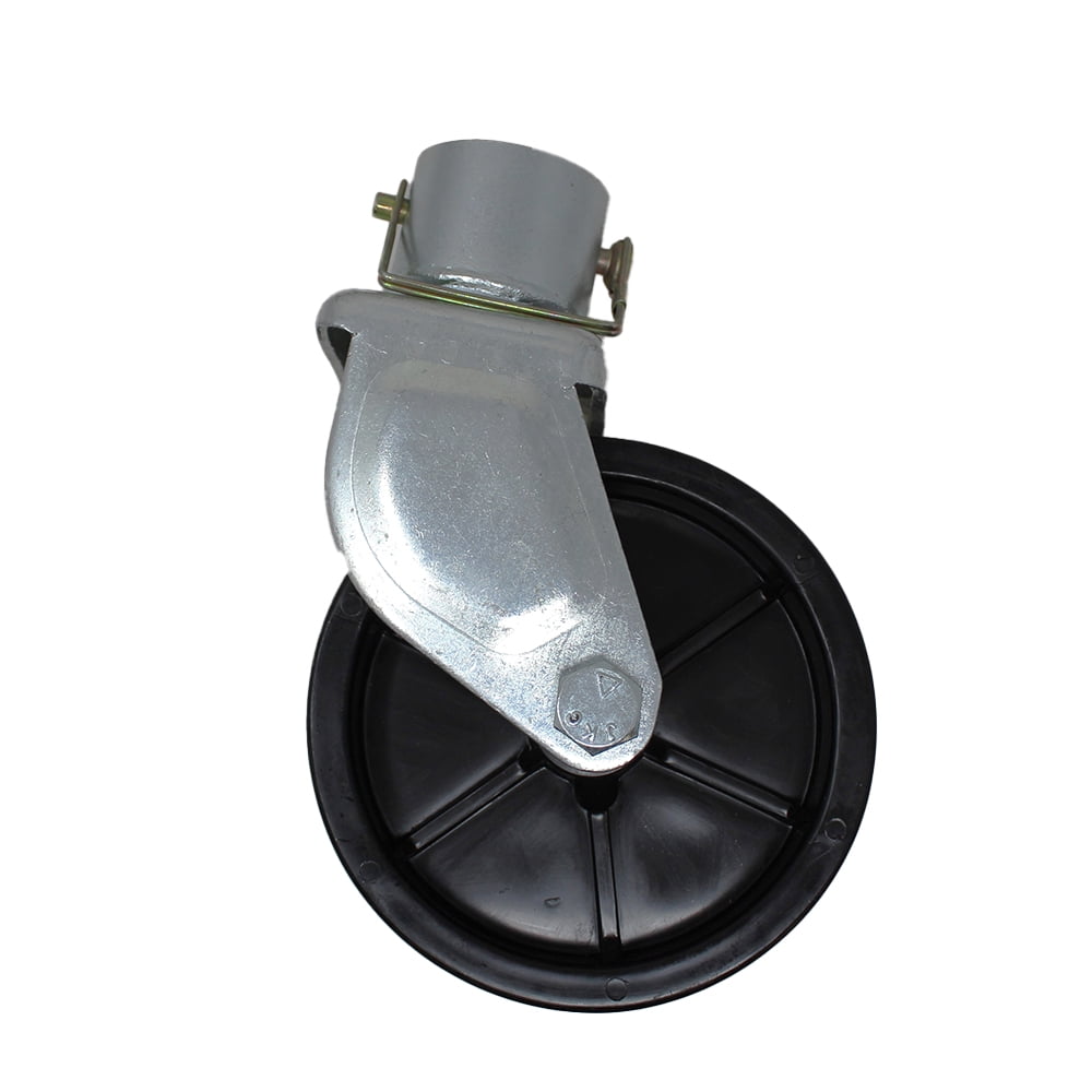 RAParts 6" Trailer Swirl Jack Caster Wheel With Pin Boat Hitch Replacement Removable