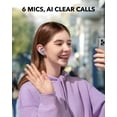 thumbnail image 6 of Soundcore P40i Noise Cancelling Earbuds, Adaptive ANC, 60H Playtime, Heavy Bass, 2-in-1 Case Phone Stand, IPX5, Wireless Charging, Bluetooth 5.3, 6 of 7