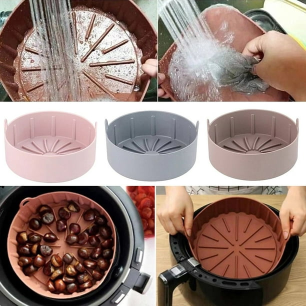 Panier en silicone pour friteuse à air Airfryer Pot en silicone
