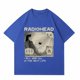 thumbnail image 1 of Camisetas con estampado de Radiohead para hombre, ropa de manga corta, 100% algodón, de gran tamaño, estilo Vintage, Hip Hop, informal, Unisex, 1 of 4