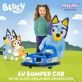 thumbnail image 5 of Bluey 6V ImaginAir Ride-On Bumper Car with Inflatable Character, 5 of 14
