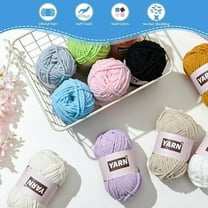 BZIPZ Super Saver Blanket Yarn for Amigurumi Projects Yarn in Bulk Great for Knitting,Crocheting,and Crafts