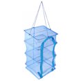 thumbnail image 5 of SPRING PARK Outdoor Food Screen Foldable Drying Net Hanging Mesh Dryer Square Hanging Mesh Dryer for Shrimp Fish Fruit Vegetables, 5 of 6