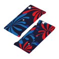 thumbnail image 3 of Rateoe Red White Blue Fireworks Pattern Sports Headbands ,Moisture Wicking Workout Headband, Sweatband Headbands for Running,Cycling,Yoga,Hairband for Women and Men, 3 of 9