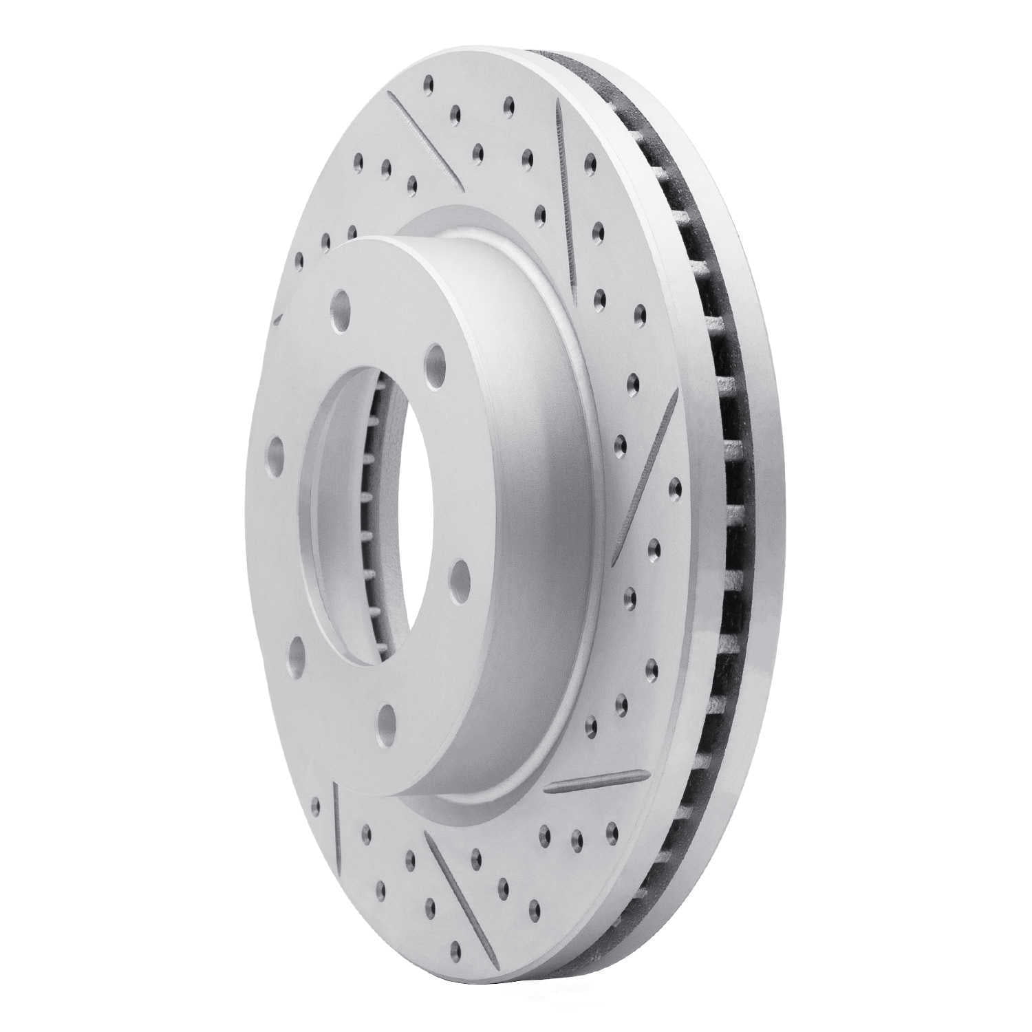Dynamic Friction Company 830-54275R DFC Geoperformance Rotor - Drilled and Slotted