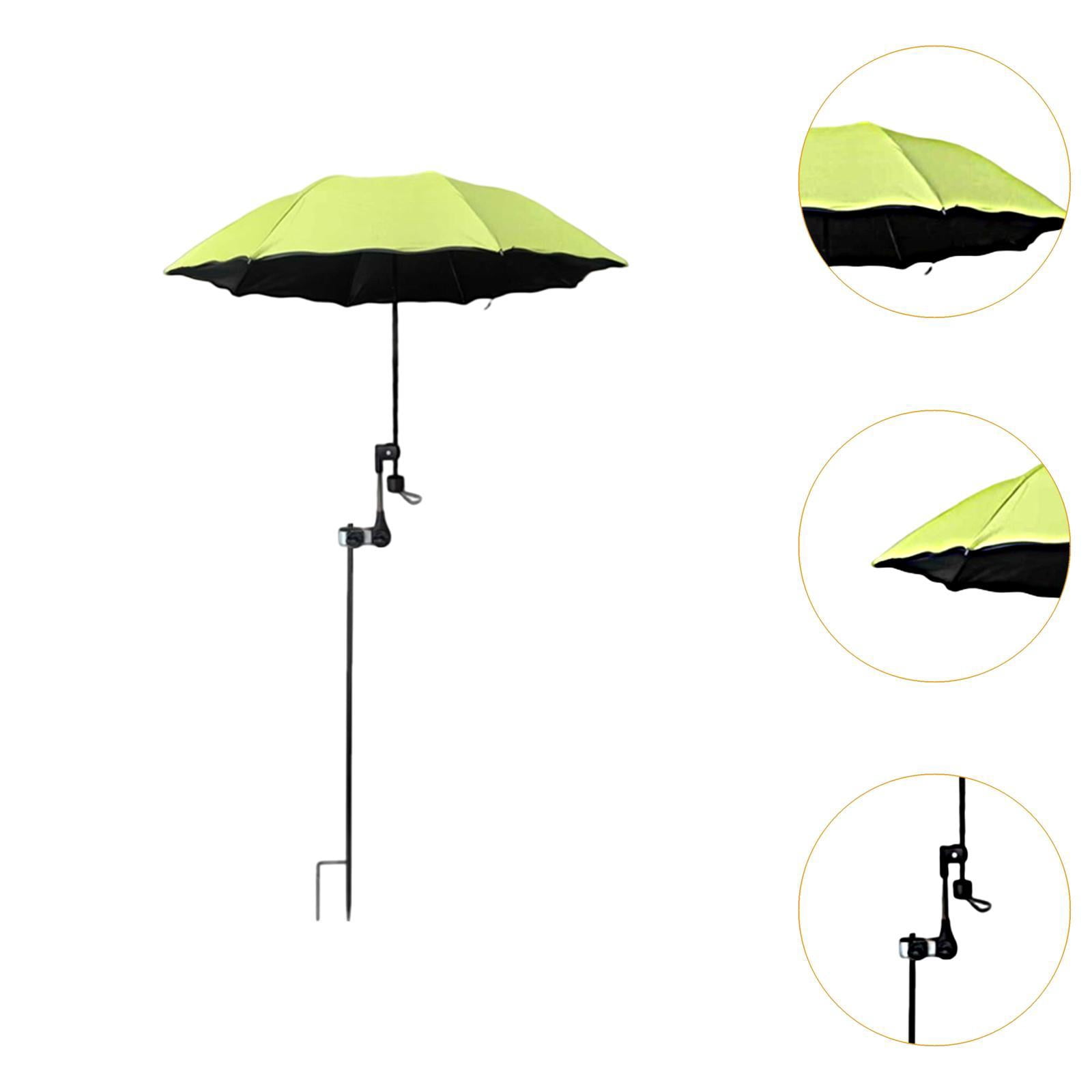koolsoo Plant Umbrellas for Outdoor Plants Planter Shade Cover for Patio Garden Beds Green