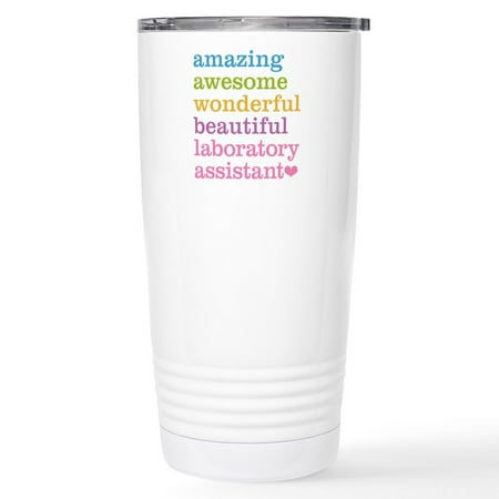 

CafePress - Amazing Laboratory Assi Stainless Steel Travel Mug - Stainless Steel Travel Mug Insulated 20 oz. Coffee Tumbler