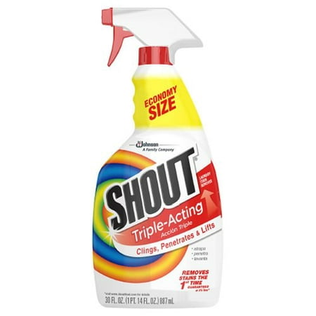 shout triple stain remover acting laundry oz fl