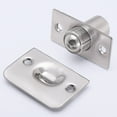 thumbnail image 2 of MYG Ball Catch Door Hardware Door Ball Catch for Top of Catch Latch Adjustable Ball Catch Strong Drive in Ball Latch for Invisible Pantry Ball Bearing Door Latch Silver, 2 of 8