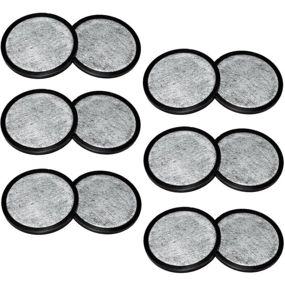 PURE GREEN 12-Pack Charcoal Water Filter Discs for Mr. Coffee Brewers – Compatible Replacement Filters for Mr. Coffee Coffee Makers, Improves Taste & Removes Impurities