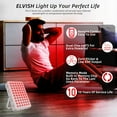 thumbnail image 4 of Compact Red Light Panel with Wireless Remote, Targeted Infrared Light Device for At-Home Wellness and Soothing Muscle Comfort, 4 of 8