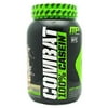 MusclePharm Combat 100% Casein Protein Powder, Cookies N' Cream, 28g Protein, 2 Lb