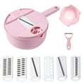 thumbnail image 1 of braveheart Multifunctional Vegetable With Drain Basket Potato Chip Slicer Grater Shredder Kitchen Tools, 1 of 4