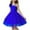 A247 Blue, variant on Xdegoge Girls Sparkle Tulle Dress with Flower Shoulder Strap for Birthday Parties and Dance Events