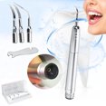 thumbnail image 2 of Dental Ultrasonic Scaler Handpiece & 3 Scaler Tips G1 G2 G3 Tooth Tartar Remover, 2 of 9