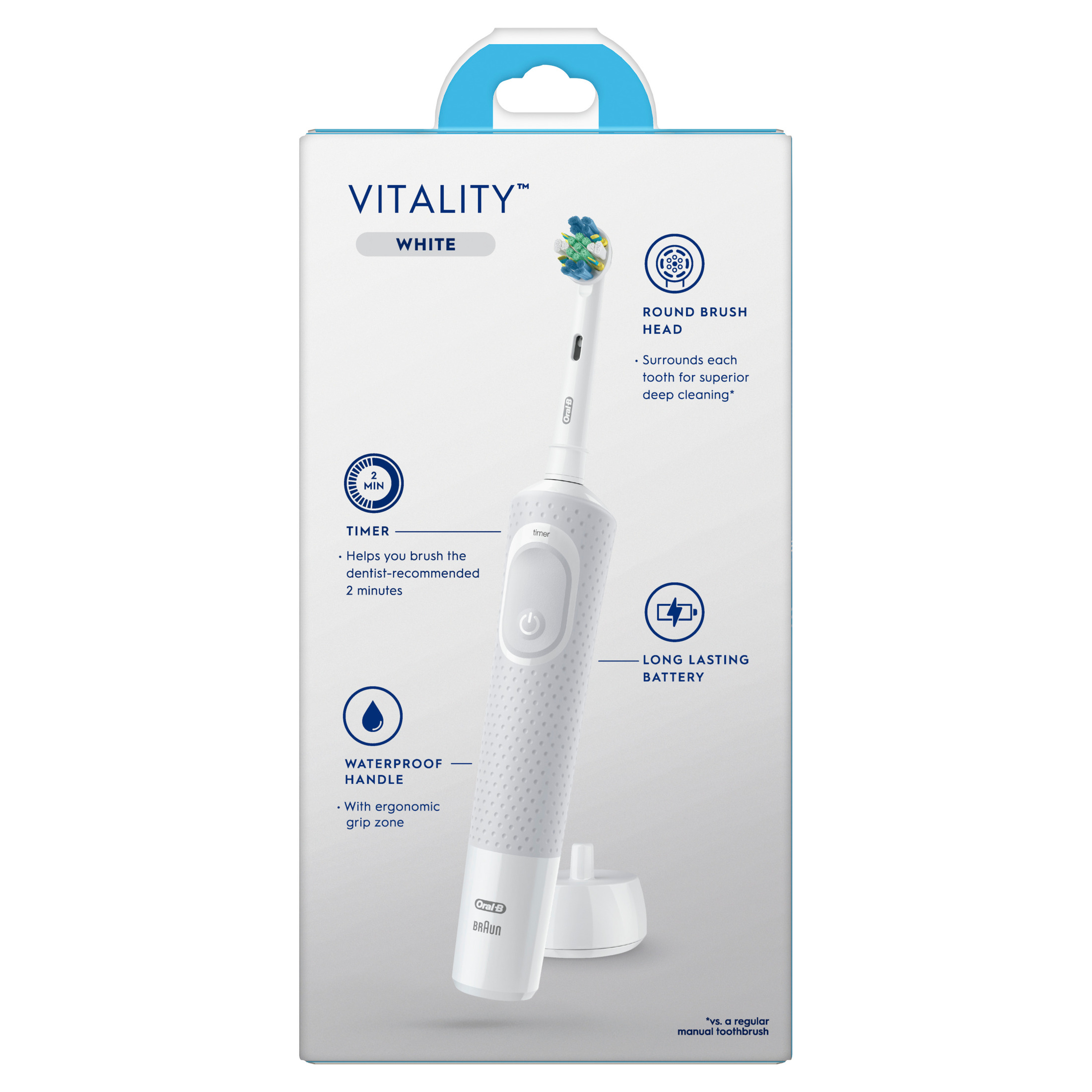 Oral-B Vitality FlossAction Rechargeable Electric Toothbrush photo 3