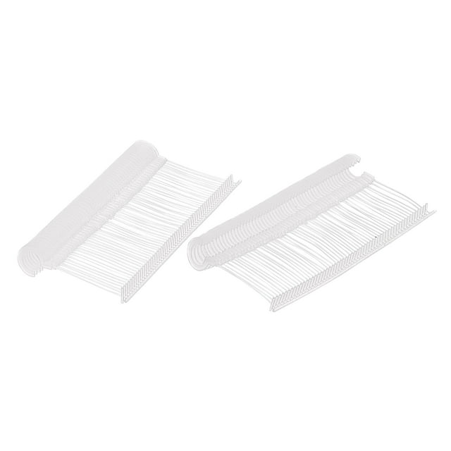Unique Bargains J Hook Standard Tagging Fasteners Price Tag Label Barbs clear 1.36 inch 500pcs
