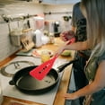 thumbnail image 3 of Silicone Cooking Spatula Scraper Kitchen Egg Frying Cupcake Icing Spatulas For Work, 3 of 6