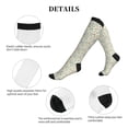 thumbnail image 4 of Compression Socks for Men Women -Bicycles And Boards Knee High Compression Stockings for Men Women, 4 of 5