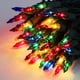 thumbnail image 3 of Luces de Navidad Multicolor de 100 Bombillas, Guirnalda Incandescente Conectable con Cable Verde, Función de Parpadeo Mágico para Interior y Exterior, Árbol, Bodas y Fiestas, 3 of 8