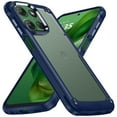 thumbnail image 3 of For Motorola Moto G Power 5G 2025 Ultimate CaseX Transparent Hybrid Case with Metal Buttons And Camera Edges - Blue, 3 of 3