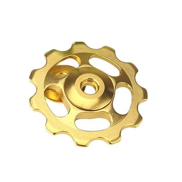 Wosthever Polea de rueda con rodamiento de cerámica para bicicleta de 11T, desviador trasero para bicicleta de carretera Type11 NO11 Wosthever HW1509-03