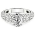 thumbnail image 4 of IGI Certified 1 Carat Oval Shape Lab Grown Diamond Engagement Ring | 14K White Gold | Titania Luxe Eight Prong Lab Diamond Ring | FG-VS1-VS2 Quality Friendly Diamonds, 4 of 6