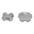 thumbnail image 5 of Controller D Pads Replacement Directional Button Metal Faceted Standard D Pad for Xbox One Elite Elite Series 2 Silver, 5 of 5