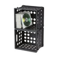 thumbnail image 3 of Sterilite Stackable Storage Organizer Mini Crate Set w/ Handles, 12 Pack, 3 of 6