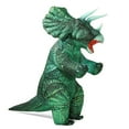 thumbnail image 5 of Inflatable Triceratops Costume Mascot Adult Full-Body Dinosaur Cosplay Suit for Halloween Stage Performances, 5 of 5