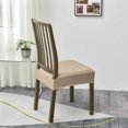 thumbnail image 2 of Dining Chair Covers Seat Covers for Dining Room Chairs Set,Leather Chair Seat Slipcovers Dining Chair Cover Removable Washable Chair Protctor Cover,Rear Covers, 2 of 8