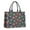 Dachshund Footprint, variant on Large Capacity Tote Bag,Dachshund Dog Handbag Fashion Luxury Tote Bag,15.7"x13"x 5.1" Inches,Laptop Compatible