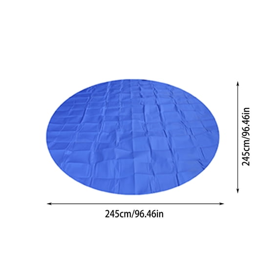 Pool Liner Pad Thicker, 8ft 9.8ft 11.8ft 15ft Seamless Above Ground Pool Liner, Puncture Protection,Pool Tarp for Above Ground Swimming Pools,Extend Liner Life