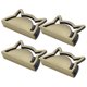 thumbnail image 3 of Hebilla De Metal De Gato Hebilla Decorativa De Metal Energético Flexible Estable Resistente Al Desgaste 4 Juegos Para Decoración De Jeans Para Bolsa De Bricolaje, 3 of 8