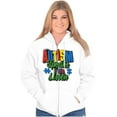 thumbnail image 4 of Autism Speaks If You Listen Awareness Unisex Fleece Graphic Zip Up Hoodie Brisco Brands 3X, 4 of 5