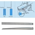 thumbnail image 4 of Taper Gauge 1-15mm 0.5-10mm 0.4-6mm 0.2-4mm Taper Welding Gauge gap gage wedge gage gap feeler gauge insert wedge gauge ,Corrosion-Resistant, 4 of 7