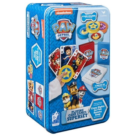 Paw Patrol Card Games Superset