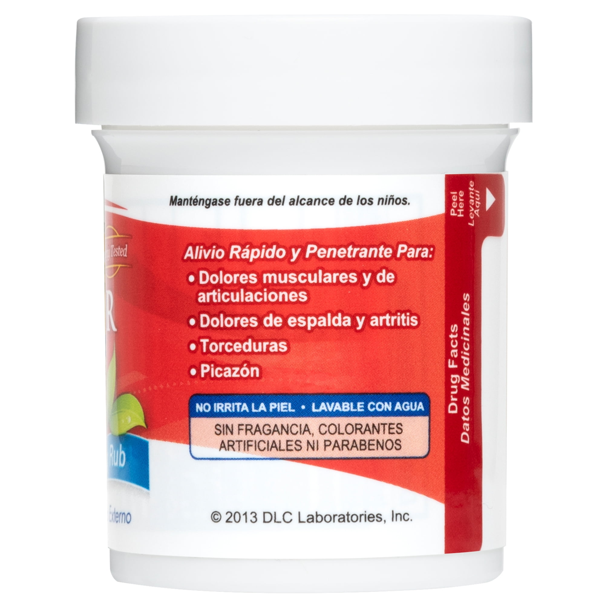 De La Cruz Camphor Liniment, Topical Pain Relief, 11% Pure USP, 2.5 oz