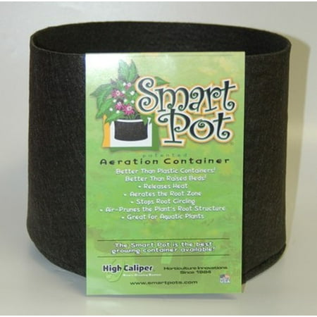 Pot Pond Plants - SMART POT FABRIC GARDEN PLANT CONTAINER BLACK, 25 GALLON