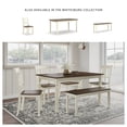 thumbnail image 4 of Signature Design by Ashley Casual Whitesburg Dining Table Brown/Cottage White, 4 of 6