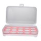 thumbnail image 5 of unbranded Organizador De Huevos Para Refrigerador Caja Plástica Rosa Con Gran Capacidad Y Compartimentos Individuales, 5 of 8