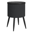 thumbnail image 1 of Picket House Furnishings Nebula  Round Smart End Table in Black, 1 of 9