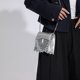thumbnail image 5 of Bolso de hombro retro para mujer Bolso bandolera vintage punk Bolso bandolera cuadrado (Plata) Ndcxsfigh Para Estrenar, 5 of 7