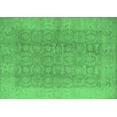 thumbnail image 1 of Ahgly Company Indoor Rectangle Oriental Emerald Green Traditional Area Rugs, 2' x 3', 1 of 4