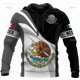 thumbnail image 3 of Sudadera con capucha con emblema nacional de Perú para hombre, ropa con estampado 3D de la bandera de España, México y Brasil, sudaderas casuales de moda Harajuku y2k, 3 of 5