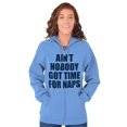 thumbnail image 4 of Aint Nobody Got Time Naps Funny Child Zip Up Hoodie Men's Women's Brisco Brands S, 4 of 6