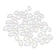 thumbnail image 4 of Eslabón De Cadena Acrílico, Anillos De Enlace Transparentes 50 Piezas Para Manualidades De Bricolaje Para Collares Para Hacer Joyas, 4 of 7