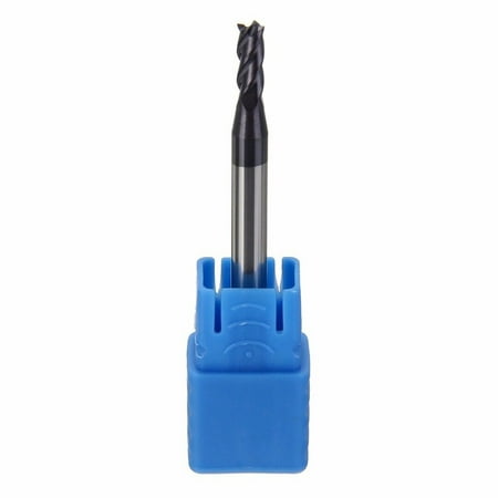 

3mm Tungsten Steel Carbide 4 Flutes End Mill Straight Shank CNC Drill Bits Tools
